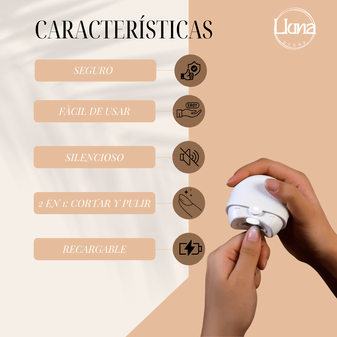 Cortauñas Eléctrico Multifunción - NailPro™